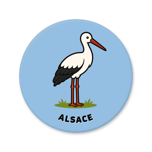 Standing stork