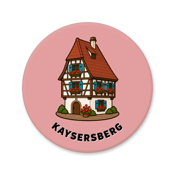 Half-timbered house in Kaysersberg
