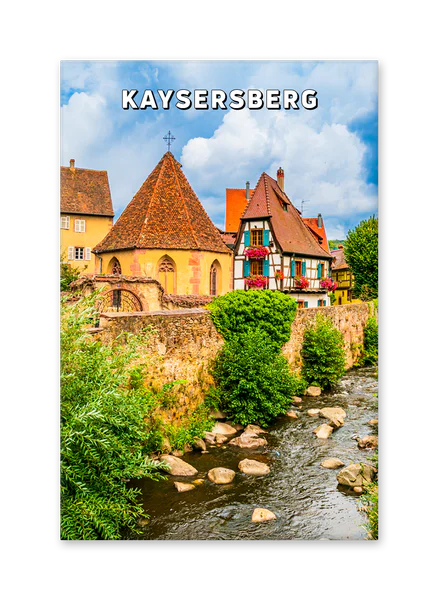 Church and houses by the Weiss