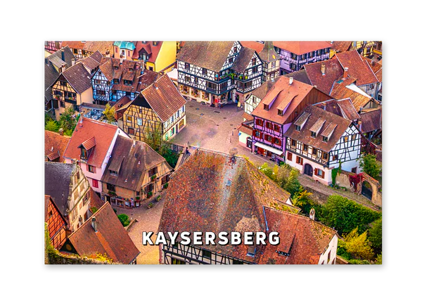 Rooftop view of Kaysersberg