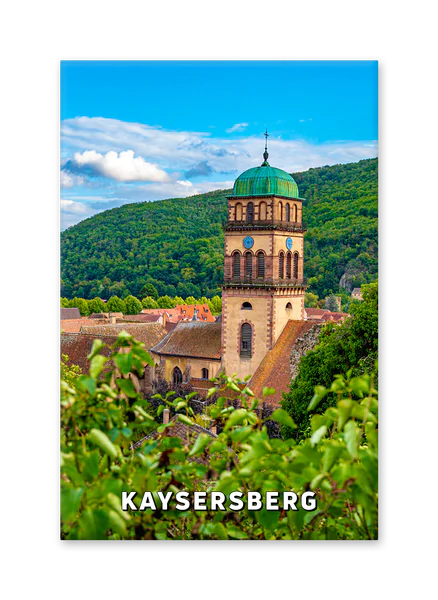 Sainte-Croix Church and vineyards
