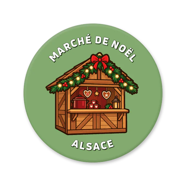 Christmas market chalet