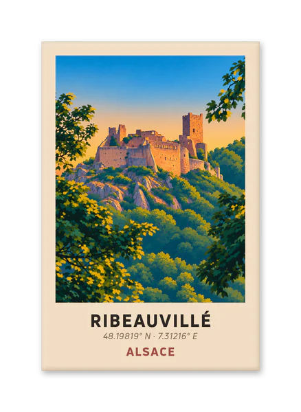 Saint-Ulrich Castle in Ribeauvillé