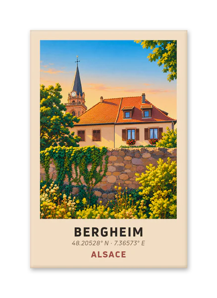 Bergheim from the Jardin d’Aneth