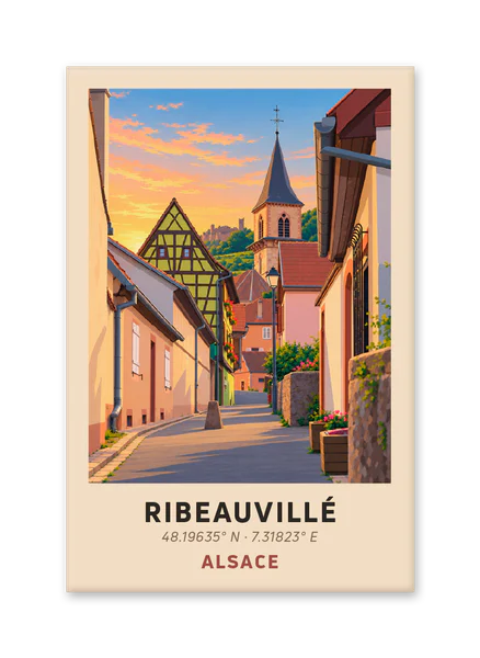Ribeauvillé and Saint-Ulrich Castle