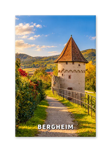 Along Bergheim’s Medieval Walls
