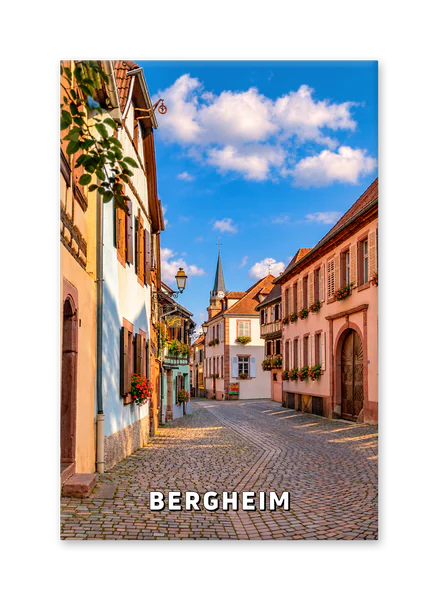 Flower-Filled Façades Along Bergheim’s Grand’Rue