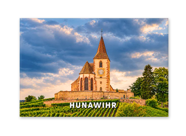 Hunawihr, the Fortified Church Among the Vineyards