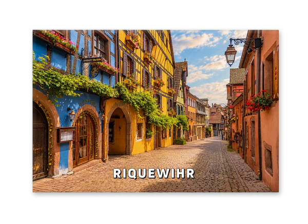 Riquewihr, Along the Colorful Cobbled Streets