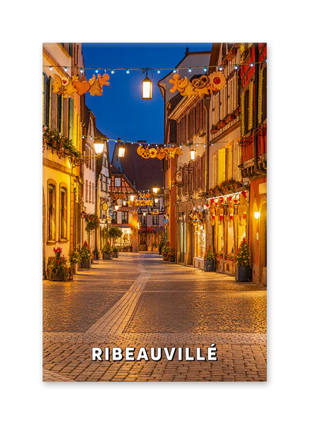 Christmas Magic in the Streets of Alsace