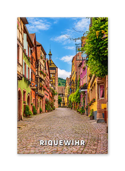 Through the Colorful Streets of Alsace