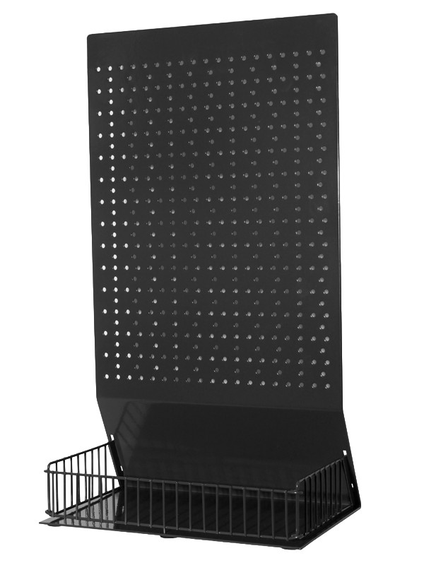 GERSO single-sided metal countertop display.